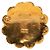 Spilla Vintage Chanel Coco Mark Logo Motivo Floreale D'oro - vista 2