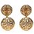 Timeless Orecchini a clip Vintage Chanel Coco Mark D'oro