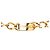 Cambon Chanel Coco Mark Goldplattierter Kettengürtel Golden - Ansicht 3