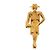 Spilla Mademoiselle Gold Chanel D'oro - vista 2