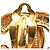 Pendientes Chanel Matelassé Coco Mark Clip en Oro Dorado - vista 5