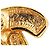 Pendientes Chanel Matelassé Coco Mark Clip en Oro Dorado - vista 7