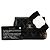 Mini borsa a tracolla Chanel Matelassé Coco Mark Camellia Nero - vista 10