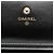 Mini borsa a tracolla Chanel Matelassé Coco Mark Camellia Nero - vista 7
