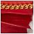 Bolso de hombro Saint Laurent Kate Tassel Medium Chain Roja - vista 6