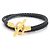Hermès Bracciale Glenan Double Tour Hermes Nero Giallo