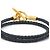 Hermès Bracciale Glenan Double Tour Hermes Nero Giallo - vista 2