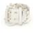 Hermès Hermes Sterling Silver Charm Bracelet Silvery  - view 1