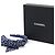 Cerchietto Alice in seta blu navy Chanel - vista 7