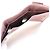 Saint Laurent Tri-fold Wallet aus rosa Leder Schwarz Pink - Ansicht 3