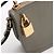 Borsa a mano in pelle grigia Loewe Marrone - vista 13