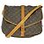 Louis Vuitton Saumur Monogram Canvas 35 Braun