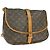 Louis Vuitton Saumur Monogram Canvas 35 Braun - Ansicht 2