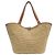 BORSA TOTE VALENTINO ROCKSTUD IN RAFIA E PELLE Beige