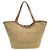 BORSA TOTE VALENTINO ROCKSTUD IN RAFIA E PELLE Beige - vista 2