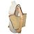 BORSA TOTE VALENTINO ROCKSTUD IN RAFIA E PELLE Beige - vista 7