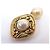 ORECCHINI VINTAGE CHANEL 1990 BAROCCHI DI PERLE CLIP D'oro - vista 10