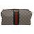 Gucci Stoff Clutch Bag Ophidia Braun Beige