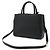 Fendi PETITE 2JOURS Lederhandtasche Schwarz - Ansicht 2