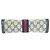 Clutch Gucci Vintage GG Supreme in tela e pelle Blu - vista 9