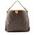 Louis Vuitton Monogram Canvas Delightful MM Shoulder Bag Brown