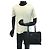 Tote Prada Nylon Leather Tessuto Saffiano Logo Nero - vista 7