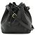 Borsa a Spalla Louis Vuitton Epi Petit Noe Nera Nero