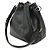 Borsa a Spalla Louis Vuitton Epi Petit Noe Nera Nero - vista 2