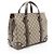 Gucci GG Supreme Buckle Small Tote Braun Beige - Ansicht 2