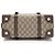 Gucci GG Supreme Buckle Small Tote Braun Beige - Ansicht 4