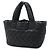 Tote Chanel Coco Cocoon Small in Nylon e Pelle Nero - vista 2