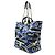 Chanel La Pausa Canvas Tote Bag Blau - Ansicht 2