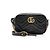 Borsa a tracolla mini Gucci Matelasse Leather GG Marmont Nero