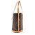 Louis Vuitton Vintage Monogram Canvas Bucket GM Tote Braun - Ansicht 2