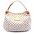 Borsa a Spalla Louis Vuitton Galliera PM PVC Pelle Bianco