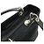 Borsa Lady Dior in pelle satinata cannage Dior Nero - vista 6