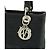 Borsa Lady Dior in pelle satinata cannage Dior Nero - vista 9