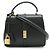Céline Bolso Celine Mini 16 de piel de becerro Negro Oro