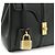 Céline Bolso Celine Mini 16 de piel de becerro Negro Oro - vista 8