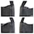 Borsa in lana e nylon Prada Grigio  - vista 5