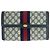 Clutch in tela GG Supreme e pelle Gucci Blu