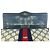Clutch in tela GG Supreme e pelle Gucci Blu - vista 6