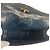 Clutch in tela GG Supreme e pelle Gucci Blu - vista 8