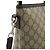 Borsa Tote Gucci GG Supreme in PVC e pelle Marrone Beige - vista 4