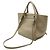 Céline Borsa Celine Leather Big Bag Small 2WAY Grigio - vista 2