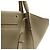 Céline Borsa Celine Leather Big Bag Small 2WAY Grigio - vista 8