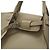 Céline Borsa Celine Leather Big Bag Small 2WAY Grigio - vista 9