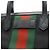 Gucci Nylon-Canvas-Leder Web Stripe Tote Bag Schwarz - Ansicht 8