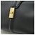 Céline Borsa a mano in pelle Celine 16 Small Nera Nero - vista 8