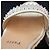 Sandali con zeppa Christian Louboutin MADMONICA 120 Bianco - vista 7